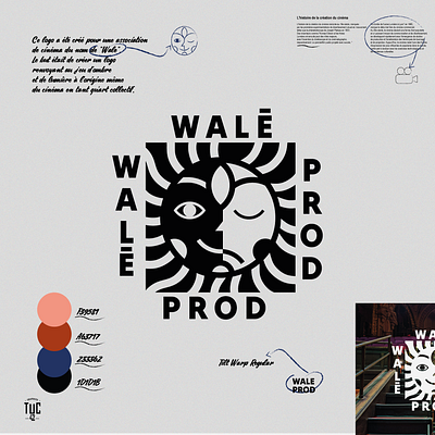 Wale Pord @logtype brand branding graphic design logo