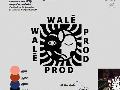 Wale Pord @logtype brand branding graphic design logo