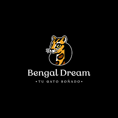 Bengal Dream animal branding cat giraffe illustration logo mateoto wild