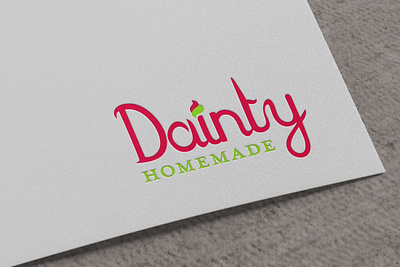 Logo design for an ice cream shop Dainty branding graphic design logo