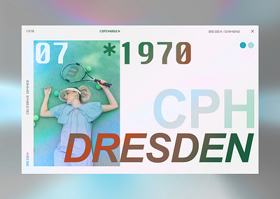 DRESDEN - Exploring Layouts for CPH* brand identity branding design graphic design graphics layouts