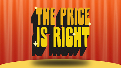 The Price is Right | YTH Theme Graphic branding christian church church website design graphic design illustration logo sermon series ui