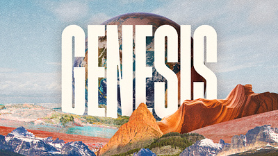 Genesis | Sermon Series Graphic Concept branding christian church church website design graphic design sermon series