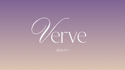 Verve beauty branding beauty beauty branding beauty logo branding cosmetics elegant elegant logo logo logo design packaging packaging design skincare skincare branding