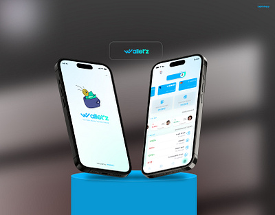 Wallet'z App Design app appdesign branding mobileapp ui uiux ux