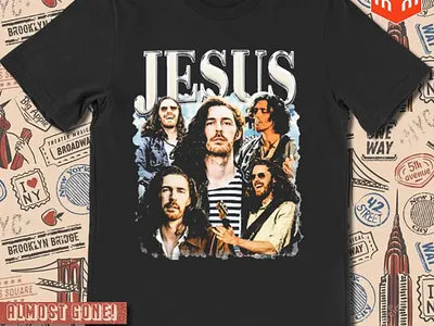 Hozier Jesus photos t-shirt