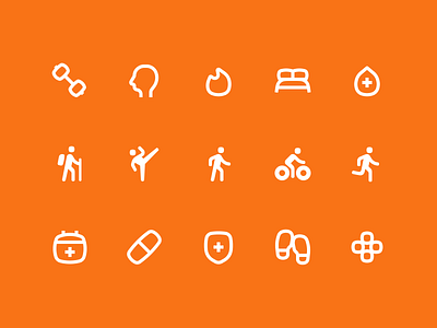 strangeicons - Fitness Icons - sandow UI Icon Set fitness fitness icon flat icon free icon health icon healthcare healthcare icon icon collection icon design icon library icon set modern icon orange orange icon react icon sports icon ui icon wellness icon workout workout icon