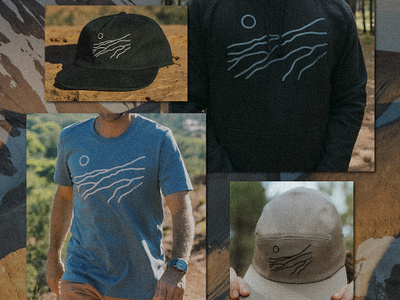 Wild Collection | Rising Sun abstract apparel design apparel graphics branding collection graphic art graphic design hand drawn illustration logo minimalist nature print print design product design