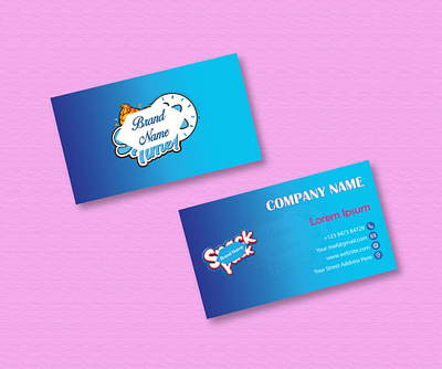 Colorful business card ai au business card business card design card card design colorful business card design illustration illustrator