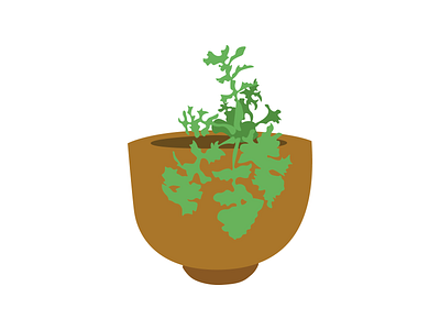 Plant graphic design illustration vector