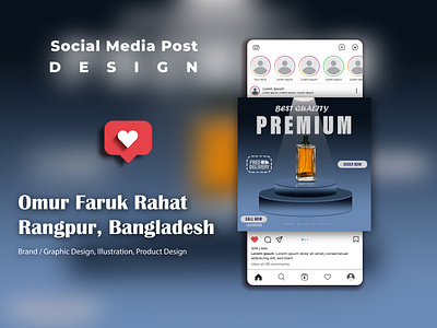 social media post design adobe photoshop banner banner design banner templet branding design free delivery graphic design illustration offer permium post design poster poster design poster templet social media post vector