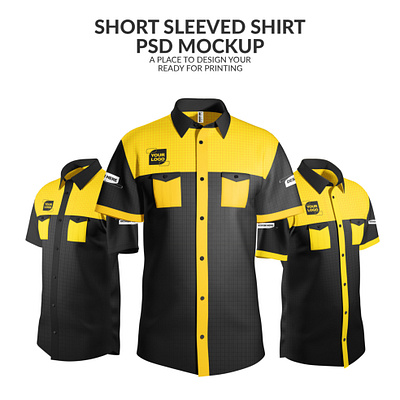 SHORT SLEEVED SHIRT PSD MOCKUP mockup mockups t shirt tshirt