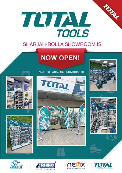 Total Tool Showroom Flyer