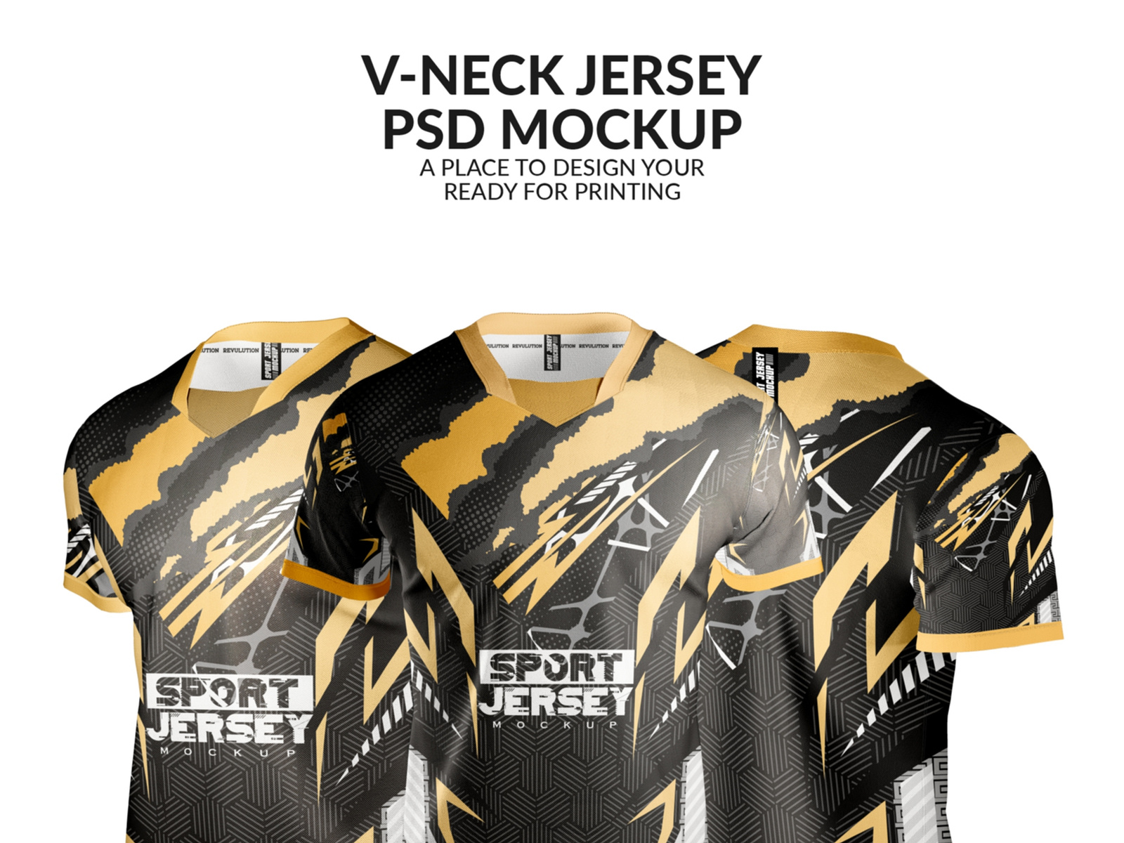 V-NECK JERSEY PSD MOCKUP by Image touch on Dribbble