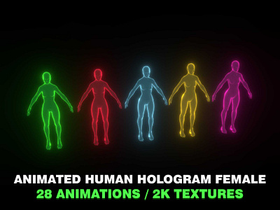 Animated Human Hologram Female 3D Model 28 Animations 3d 3d model animated human hologram 3d model animation character 3d model female graphic design hologram hologram 3d model human 3d model human character human hologram human hologram 3d model low poly motion graphics pbr sci fi character sci fi character 3d model woman