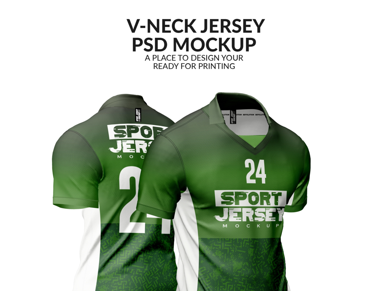 V-NECK JERSEY PSD MOCKUP by Image touch on Dribbble