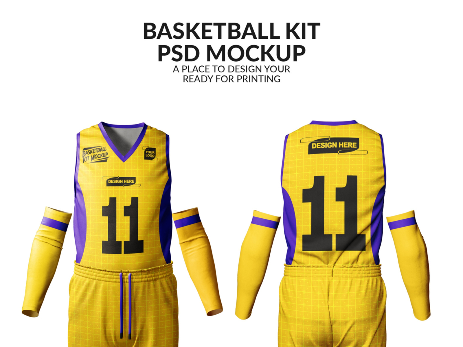 BASKETBALL KIT PSD MOCKUP by Image touch on Dribbble