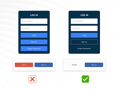 Bad vs Good UI Design adobe xd app ui creativewity figma figma ui login form login ui mobile app ui sherazt ui ui design ui designs uiux user interface user interface design uxui