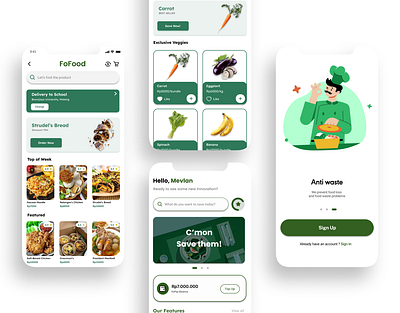 Food Loss and Waste Prevention Marketplace - Application ecommerce ecommerce mobile design ecommerce ui design graphic design mobile ui mobile ui design mobile ui ux design ui ui design ui ux uix ux mobile ux