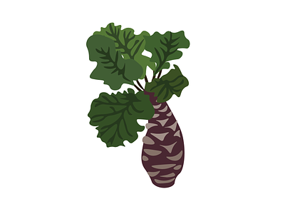 Plant graphic design illustration vector