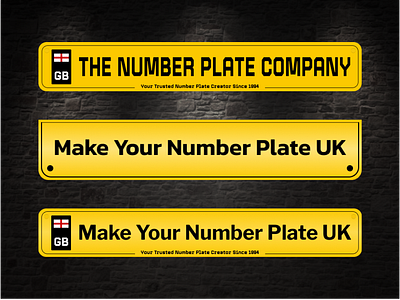 Number Plate UK Logo business logo business logo design designer graphicdesign logo logo design logoidentity logoinspiration logomaker logotype