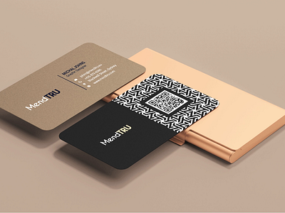 STATIONERY DESIGN / BUSINESS CARD business card logo design qr code stationery design typography