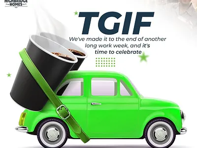 TGIF branding graphic design