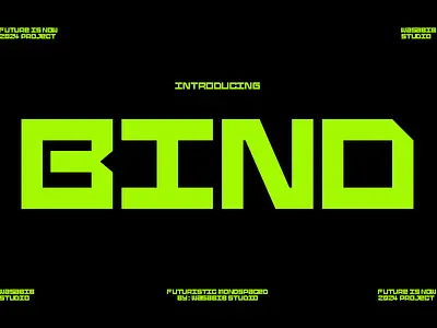 WS Bind - Monospaced Font alternates branding corporate display display font fashion font graphic design illustration lettering ligatures logo logotype modern monospaced poster typeface typography ui ux
