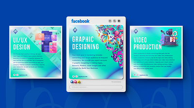 Social Media Post Design app branding design graphic design illustration social media post design typography ui ux