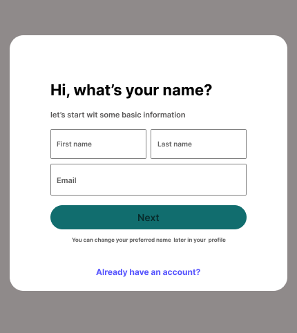 Login Landing Page figma login ui