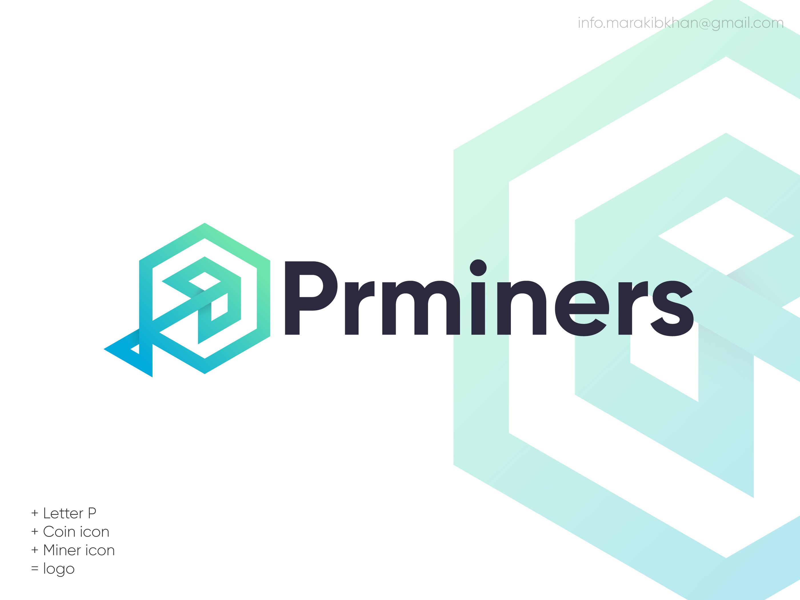 Modern abstract P letter logo, Hexagon, Crypto, blockchain abstract logo blockchain logo branding business logo colorful logo crypto logo data logo design growth logo hexagon icon logo logo designer marketing logo modern logo p letter logo software company symbol tech logo technology