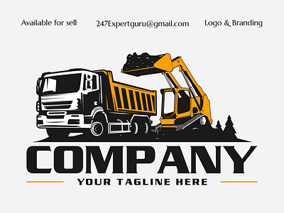 Trucking Logo Vector, Trucking Company Logo Design Premium Logo 3d animation graphic design modern logo ui