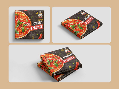 Pizza Packaging Design | Graphic Designing