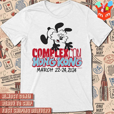 Complexcon Hong Kong March 22-24-2024 t-shirt