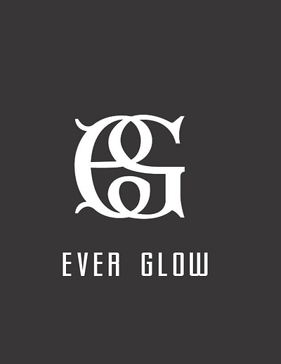EVER GLOW branding design illustration logo vector