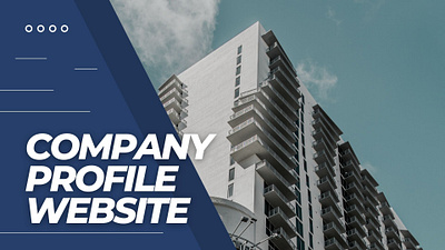 Networking Company Profile Website branding companyprofile graphic design ui website
