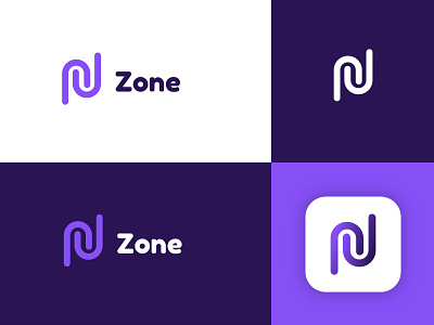 Zone letter logo graphic design letter logo logo z logo
