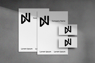 D+N+U Logo Mock Up branding graphic design logo