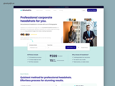 WinshotPro Website animation app branding dashboard design graphic design icon illustration illustrator landingpage logo logo design minimal typography ui ux vector web webpage website