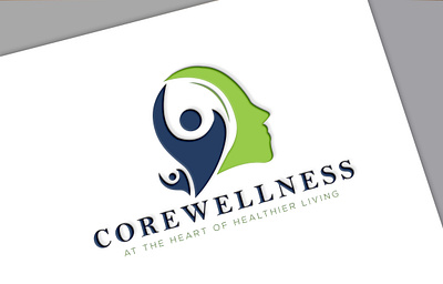 Core wellness 2d branding business business logo creative logo design digital art dribbble flat design graphic design illustration logo logo design logo mark medical minimalism minimalist logo modern portfolio visual design