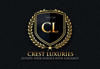 Crest Luxuries 2d adobe illustator brand identity business business logo creative logo design dribbble flat design graphic design identity logo logo design logo mark minimalism minimalist logo modern modern logo premium visual design