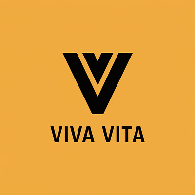 VIVA VITA app branding design graphic design illustration logo typography vector