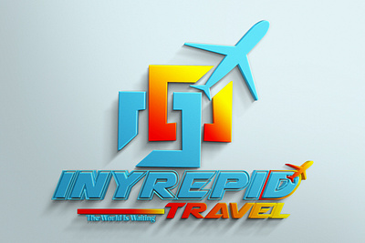 Travel Logo Design 3d branding design graphic design illustration logo logotype motion graphics typography vector