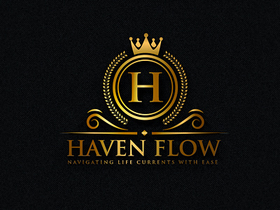 Haven Flow branding business business logo creative logo design designcre flat design graphic design identity illustration logo logo mark luxuries logo luxury logo minimalism premium logo
