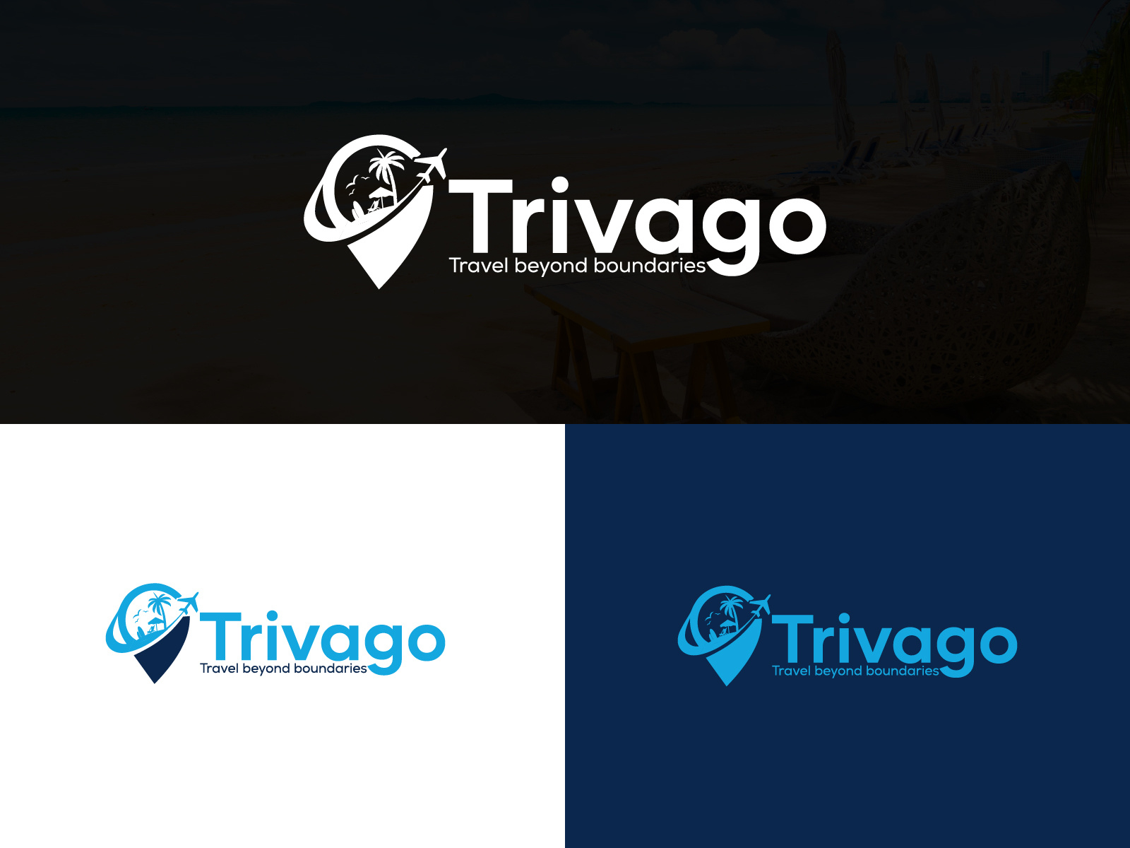 Trivago Traveling Logo Design And Branding 3d animation brand style guide branding branding design creative travel logo design free logo design graphic design illustration logo logo creation logo design logo design branding logo maker minimalist logo motion graphics travel logo travel logo design ui