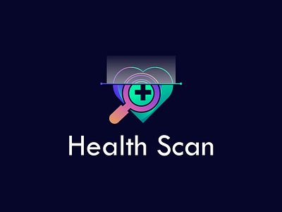 Health Scan Logo | Health Logo customized logo development graphic design modern logo designs