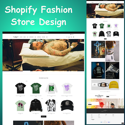 Shopify Fashion Brand Store Design | Shopify Expert product page design
