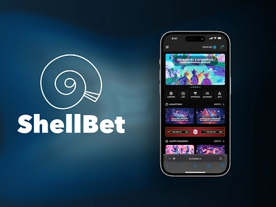 ShellBet 2.0 branding dribbble game georgia innovation mobile mobiledesign mobilefirst new online onlinecasino play product design responsible shellbet tbilisi ui ux webdesign