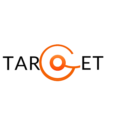 Logo target graphic design logo