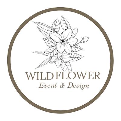 Wild Flower Logo graphic design logo